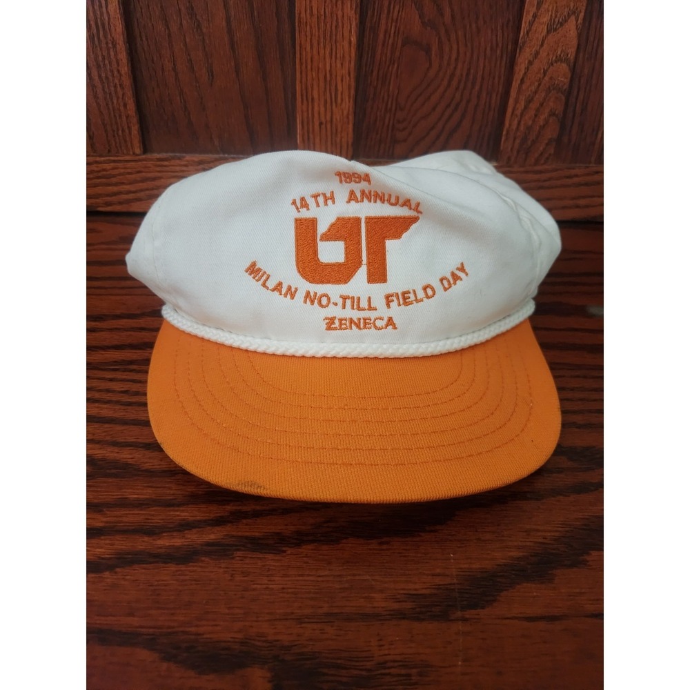 Vintage UT Vols Volunteers Snapback 1994 Field Day Knoxville SEC Football Orange